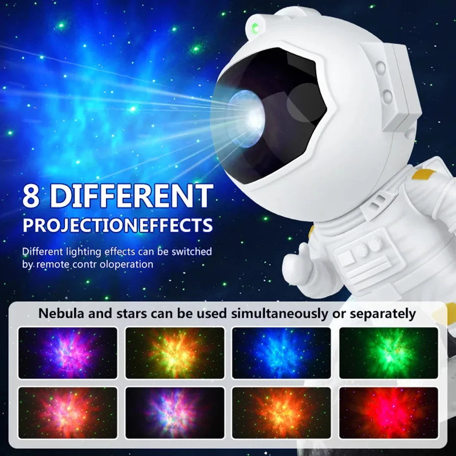 Astronaut Galaxy Starry Projector Lamp