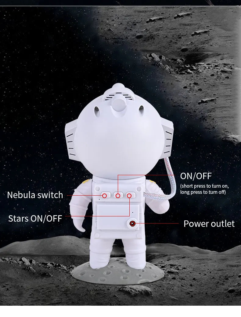 Astronaut Galaxy Starry Projector Lamp