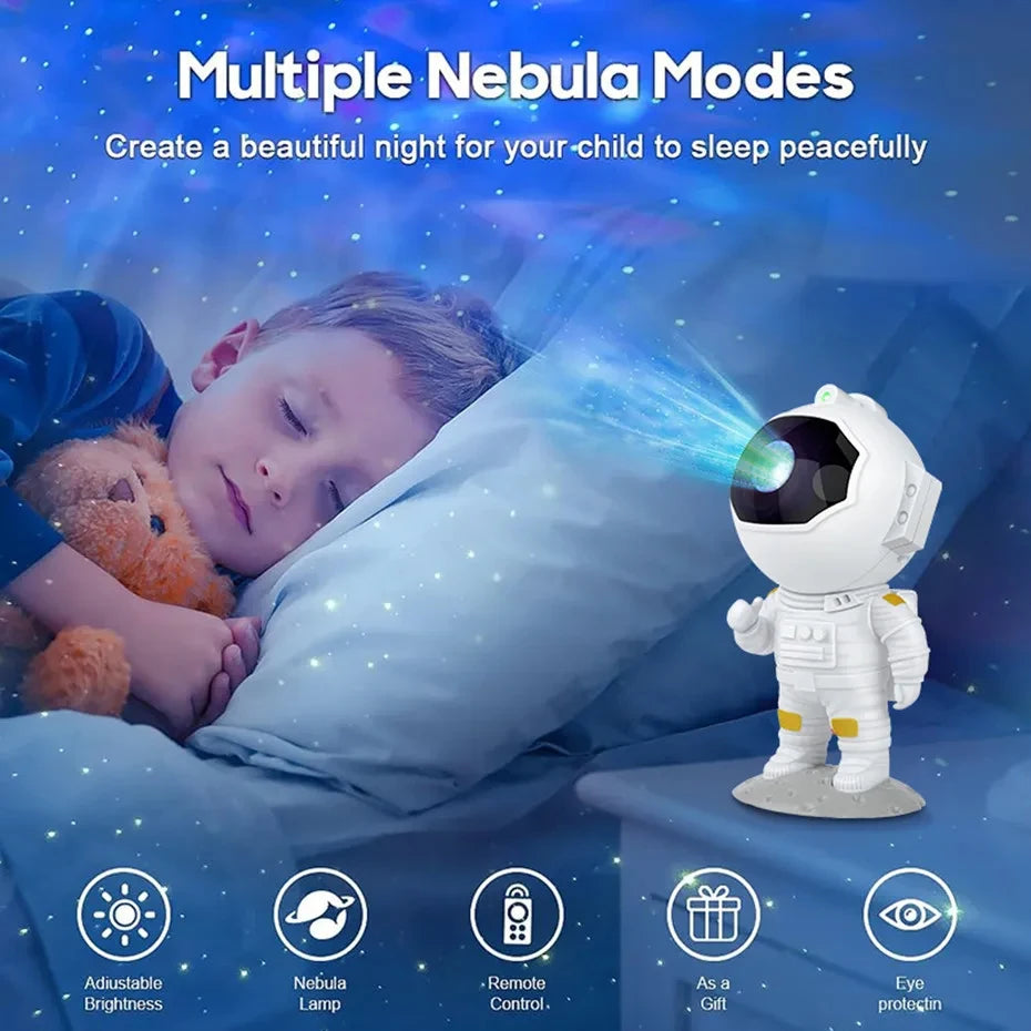 Astronaut Galaxy Starry Projector Lamp